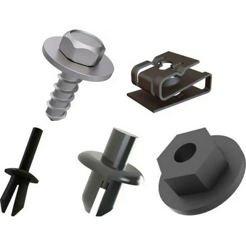 Kit Fixação Parabarro Celta Prisma 2001 a 2012 Dianteiro Kit Fixação Parabarro Celta Prisma 2001 a 2012 Dianteiro