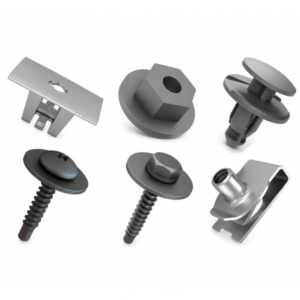 Kit Fixação Parabarro Dianteiro Onix Prisma 2013 a 2016