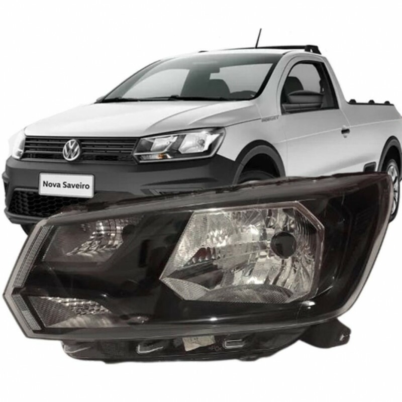 Farol Saveiro Robust Gol G8 Voyage 2018 a 2021 Esquerdo Farol Saveiro Robust Gol G8 Voyage 2018 a 2021 Esquerdo