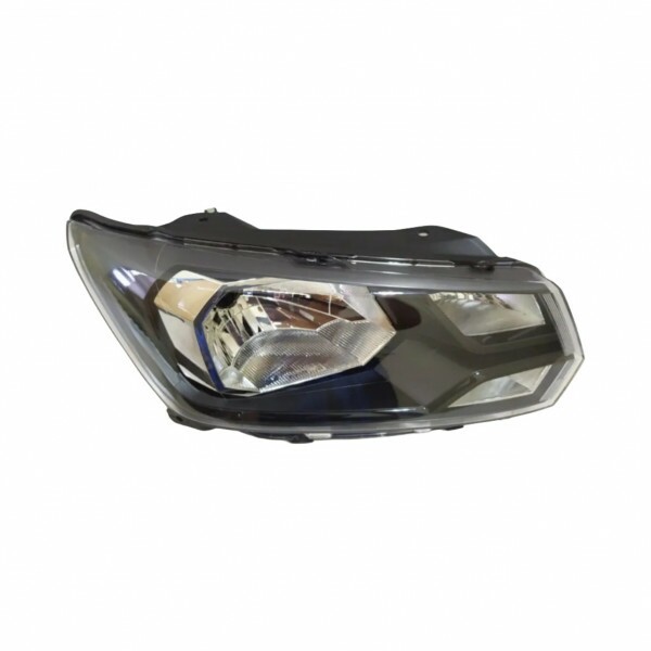 Farol Saveiro Robust Gol G8 Voyage 2019 a 2023 Direito Mascara Negra Foco Simples