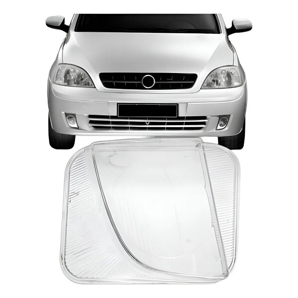 Lente do Farol Milha Corsa 2003 a 2007 Meriva Direito Neblina Raiado