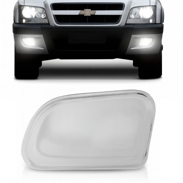 Lente do Farol Milha S10 2001 a 2011 Esquerdo Lente do Farol Milha S10 2001 a 2011 Esquerdo