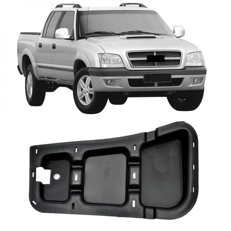 Guia Suporte Para Choque S10 2001 a 2011 Dianteiro Direito Loma Plast