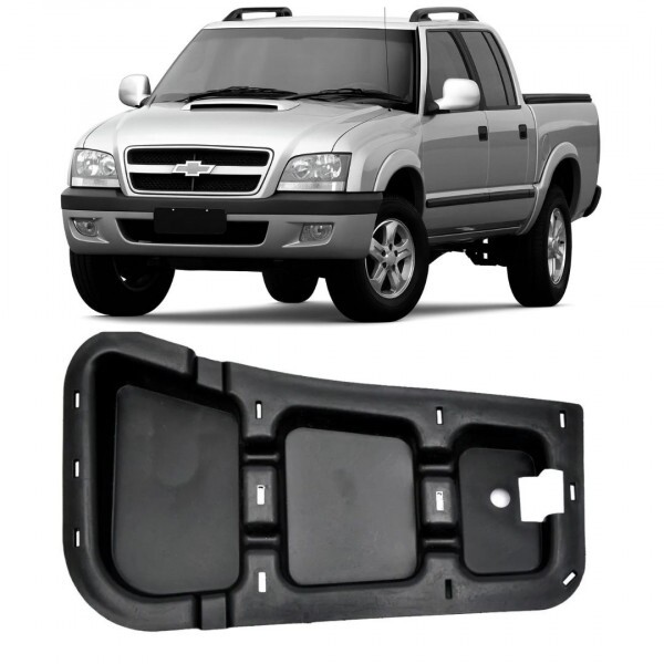 Guia Suporte Para-choque Dianteiro S10 2001 a 2011 Esquerdo