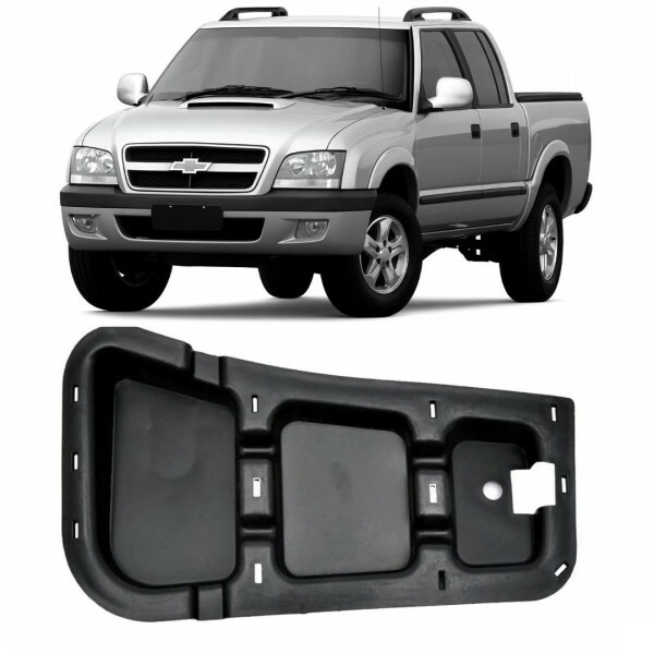 Guia Suporte Para Choque S10 2001 a 2011 Dianteiro Esquerdo Loma Plast