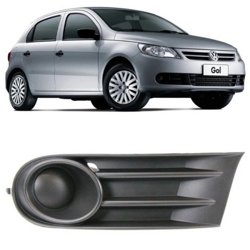 Moldura Farol de Milha Gol G5 2009 a 2013 Direito Loma