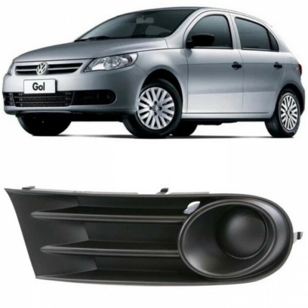Moldura Farol de Milha Gol G5 2009 a 2013 Dianteiro Esquerdo