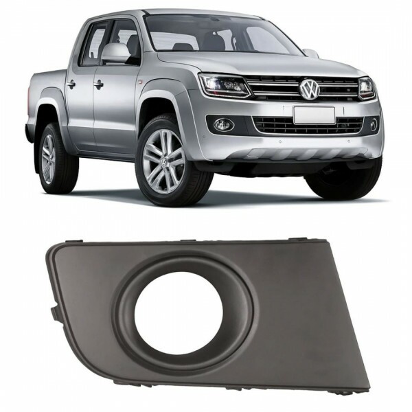 Moldura Farol de Milha Amarok 2011 a 2012 Direito Furo Farol Milha