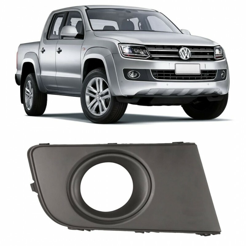 Moldura Farol de Milha Amarok 2011 a 2012 Direito Furo Farol Milha