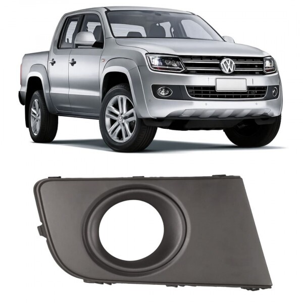 Moldura Farol de Milha Amarok 2011 a 2012 Direito Furo Farol Milha
