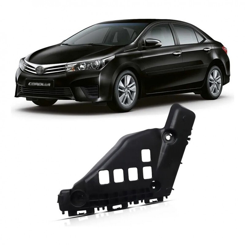 Guia do Parachoque Dianteiro Corolla 2015 a 2019 Esquerdo Loma Plast