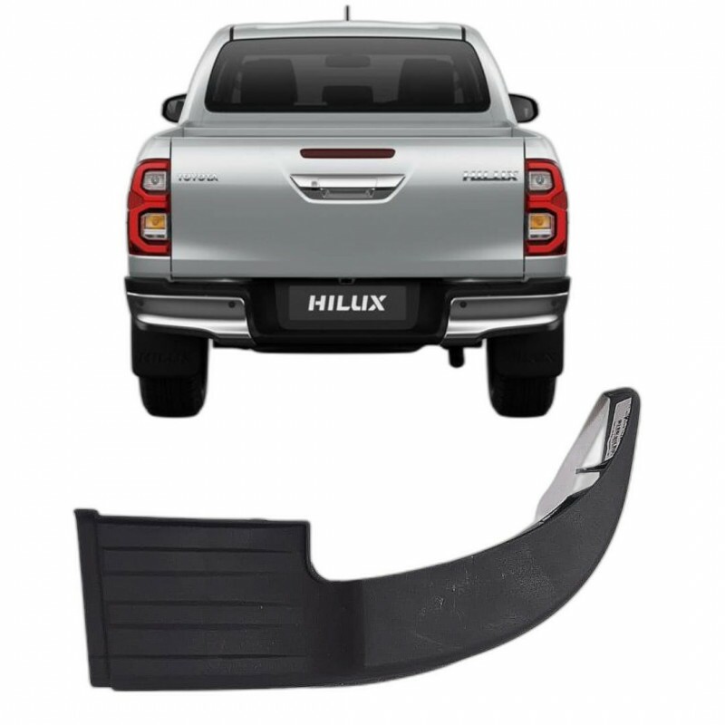 Ponteira Para Choque Hilux 2016 a 2022 Traseiro Direito