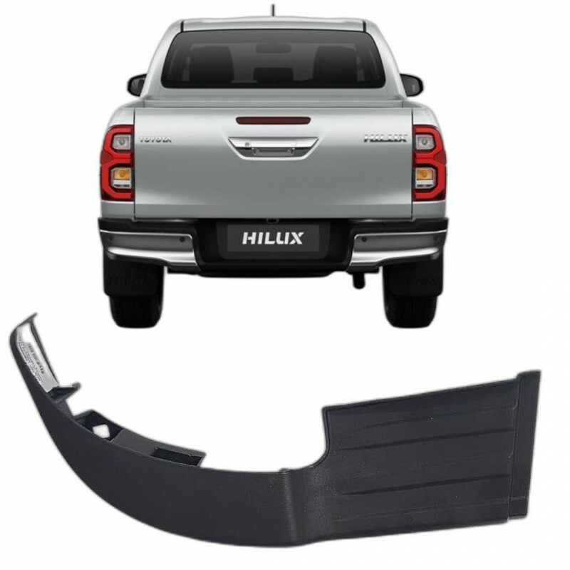 Ponteira Para Choque Hilux 2016 a 2022 Traseiro Esquerdo