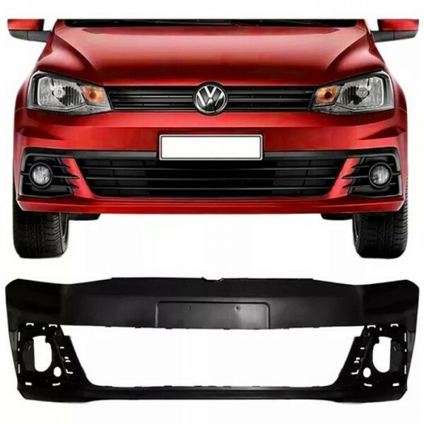 Para Choque Gol G7 2015 a 2017 Dianteiro Preto