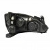 Farol Corsa II 2008 a 2012 Esquerdo Cromado Manual Logomarca