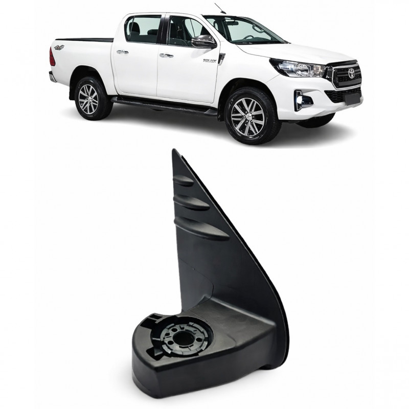 Pé do Retrovisor Hilux 2016 a 2026 Direito