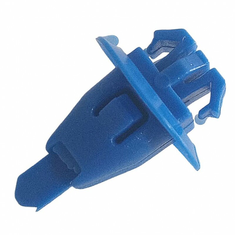 Grampo Moldura Paralama Traseiro Hilux 1997 a 2016 Azul Grande