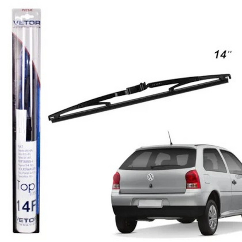 Palheta Traseira Convencional 14 Gol G4 2006 a 2008 Spacefox 2006 a 2012