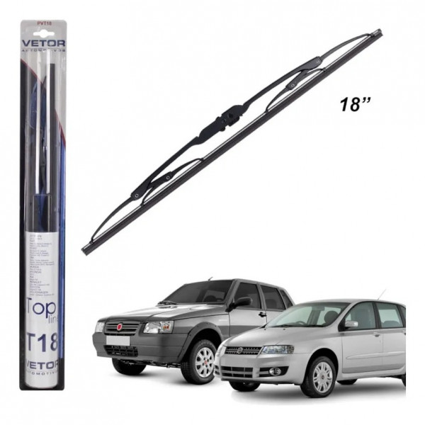 Palheta Convencional Dianteira 18 Brava 1999 a 2003 Doblò 2002 a 2009 Palheta Convencional Dianteira 18 Brava 1999 a 2003 Doblò 2002 a 2009