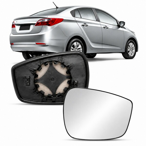 Lente Retrovisor HB20 2013 a 2019 Direito