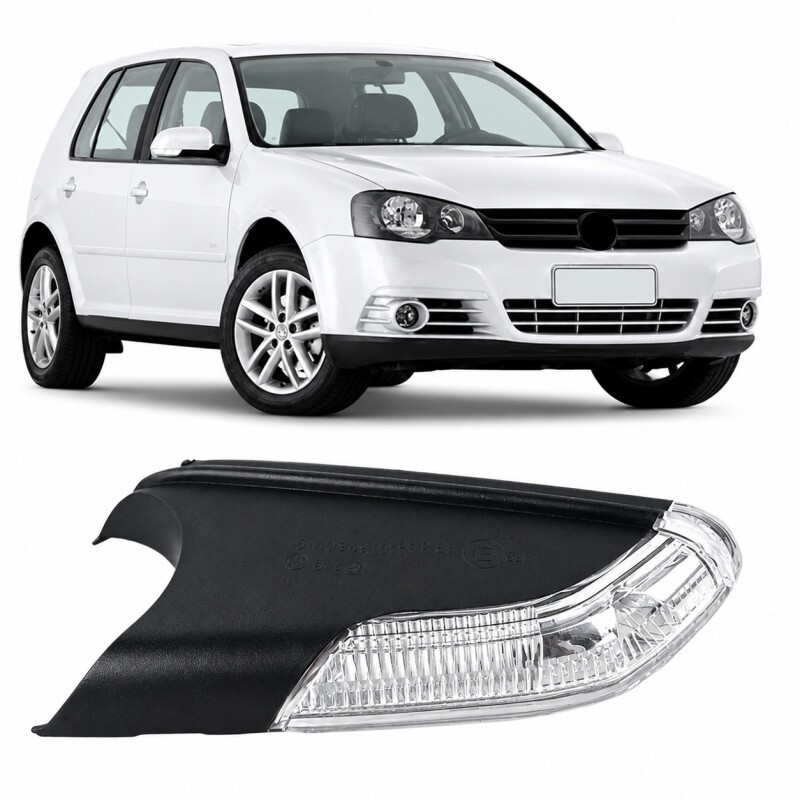 Pisca Retrovisor Golf 2007 a 2014 Direito Metagal