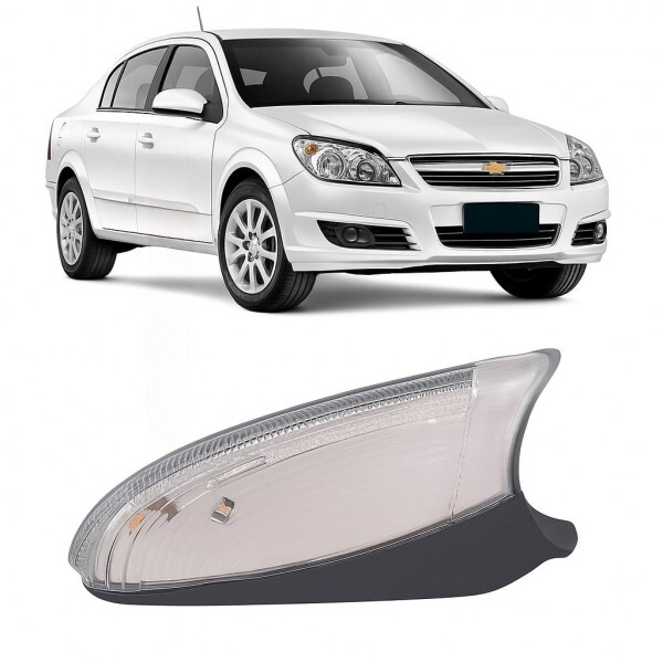 Pisca Retrovisor Vectra 2009 a 2011 Direito com Luz de Cortesia