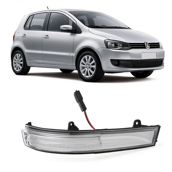 Pisca Retrovisor Gol G6 G7 Fox Saveiro Voyage 2010 a 2024 Direito Led