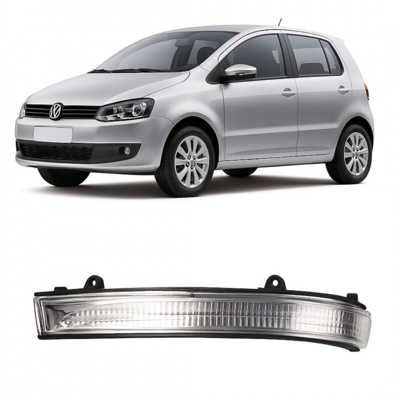 Pisca Retrovisor Gol G6 G7 Fox Saveiro Voyage Up 2010 a 2022 Esquerdo Led
