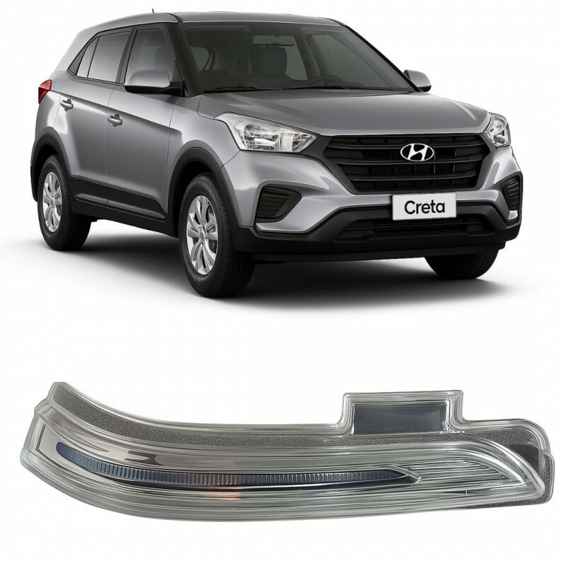 Pisca Retrovisor Externo Creta 2017 a 2021 Direito Led