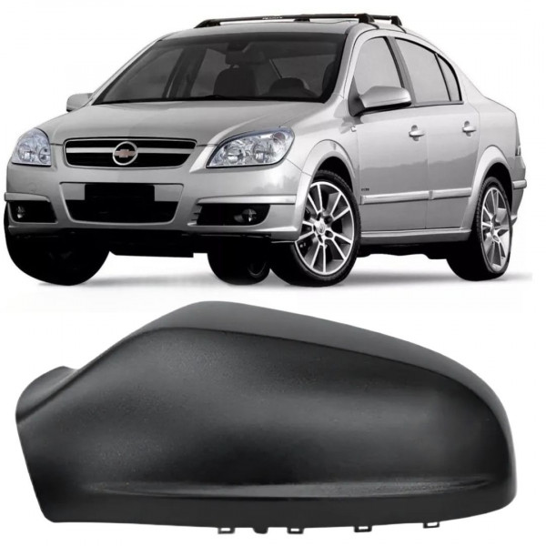 Capa Retrovisor Vectra 2006 a 2008 Esquerdo Preto Liso Sem Pisca Metagal Capa Retrovisor Vectra 2006 a 2008 Esquerdo Preto Liso Sem Pisca Metagal