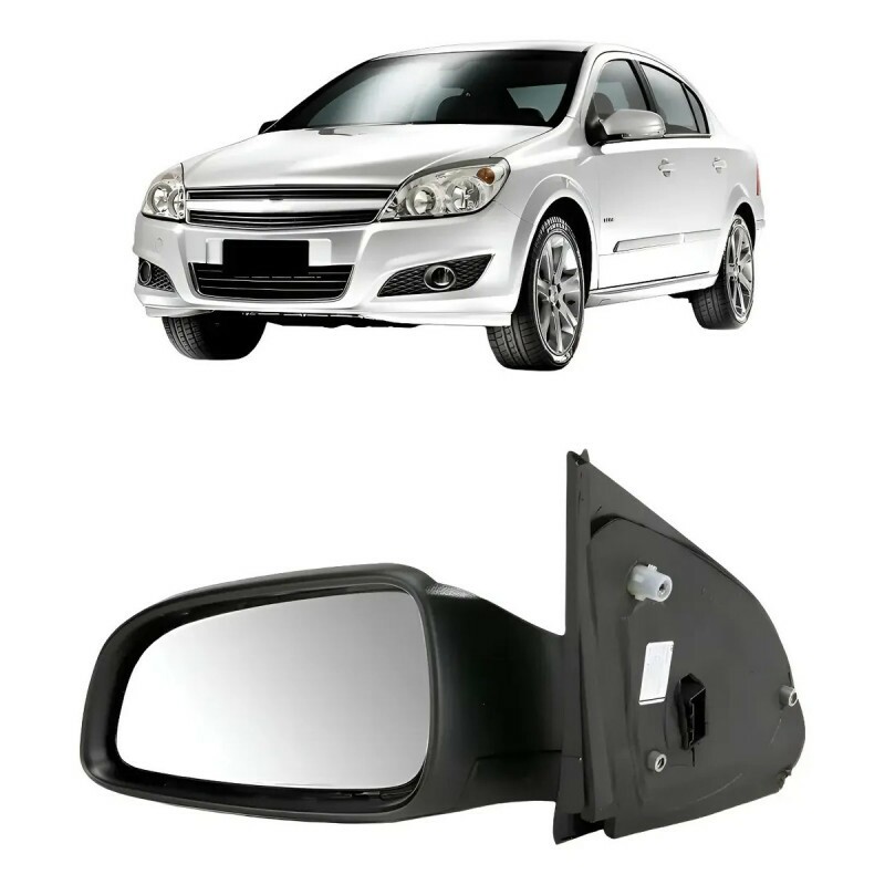 Retrovisor Vectra 2006 a 2011 Esquerdo Elétrico Preto Texturizado Retrovisor Vectra 2006 a 2011 Esquerdo Elétrico Preto Texturizado