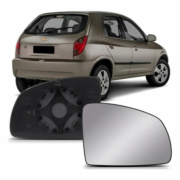 Lente Retrovisor Celta 2006 a 2016 Prisma 2006 a 2012 Direito Lente Retrovisor Celta 2006 a 2016 Prisma 2006 a 2012 Direito