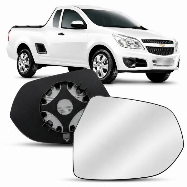 Lente Retrovisor Agile 2010 a 2014 Montana 2011 a 2021 Direito