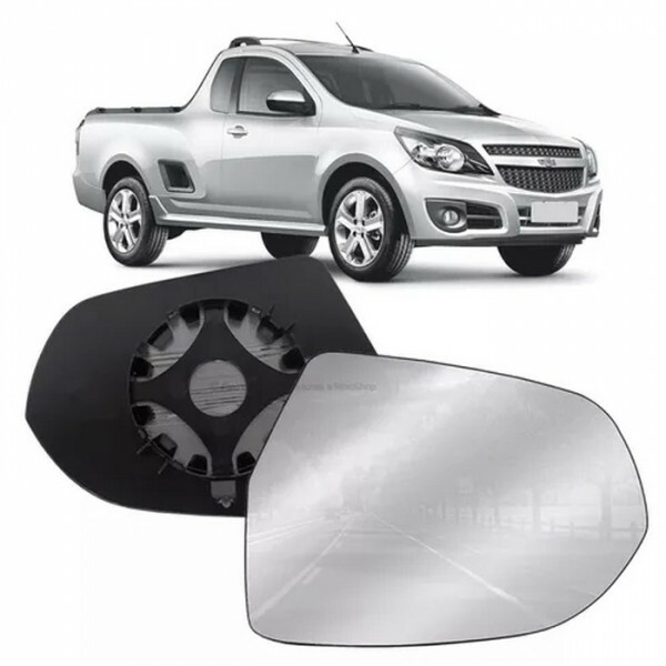 Lente Retrovisor Agile 2010 a 2014 Montana 2011 a 2021 Direito