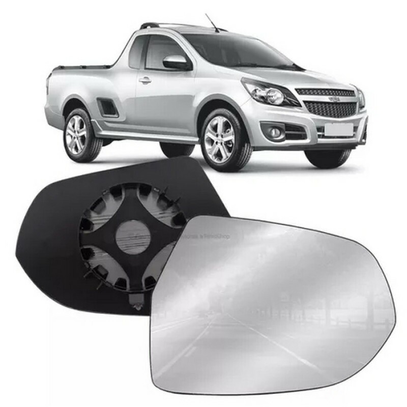 Lente Retrovisor Agile 2010 a 2014 Montana 2011 a 2021 Direito