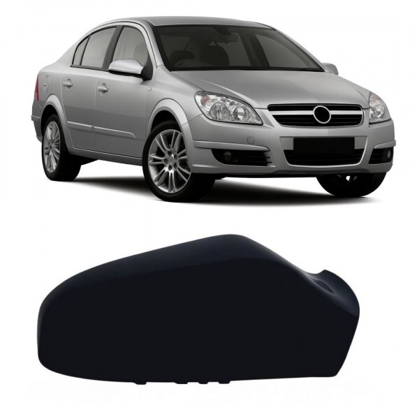 Capa Retrovisor Vectra 2010 a 2011 Direito Preto Liso Sem Pisca