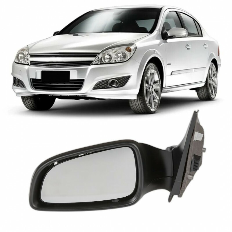 Retrovisor Vectra 2010 a 2011 Esquerdo 4P Elétrico Primer Pisca Led