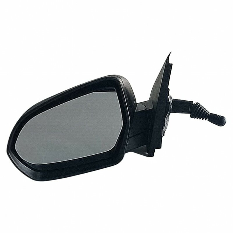 Retrovisor Agile 2010 a 2014 Esquerdo 5P Manual Preto