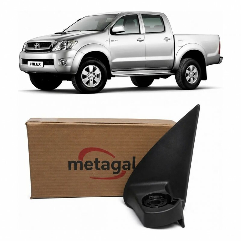 Pé do Retrovisor Hilux 2016 a 2026 Esquerdo