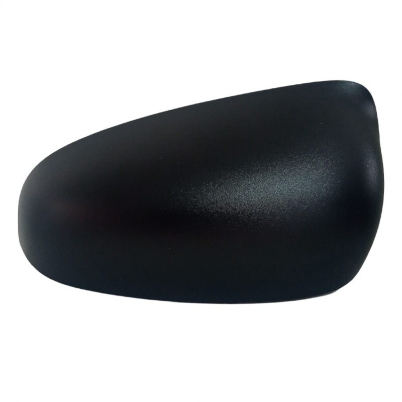 Capa Retrovisor Palio Novo 2012 a 2017 5P Esquerdo Preto Texturizado