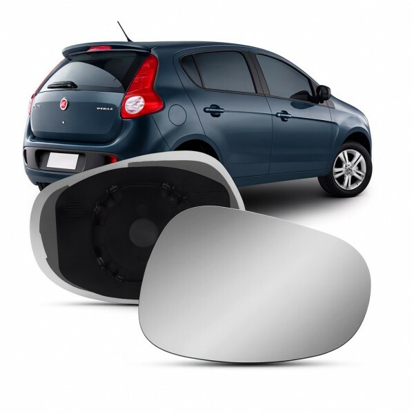 Lente Retrovisor Palio 2012 a 2021 5 Portas Lado Direito