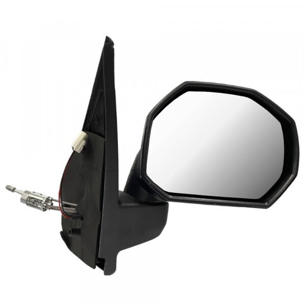 Retrovisor Palio Weekend Adv F4 2011 a 2017 Direito Manual Preto