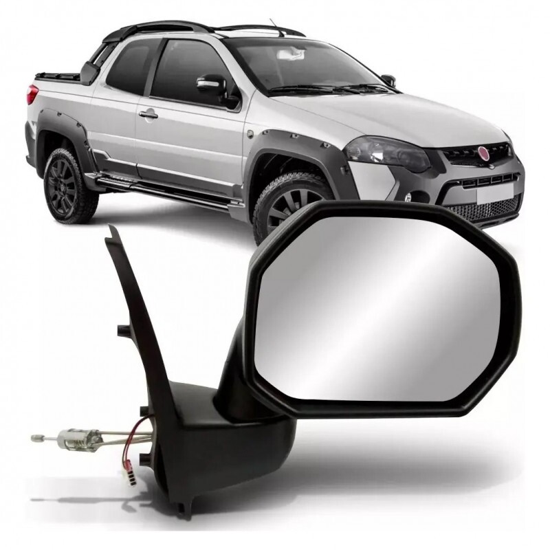 Retrovisor Strada Adventure 2011 a 2015 Direito Manual