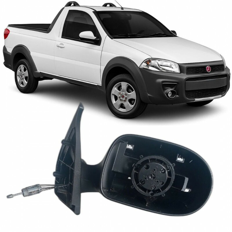 Retrovisor Parcial Palio Essence Strada 2011 a 2017 Direito 2P Manual Retrovisor Parcial Palio Essence Strada 2011 a 2017 Direito 2P Manual