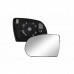 Lente Retrovisor Toro 2016 a 2026 Esquerdo Lente Com Placa