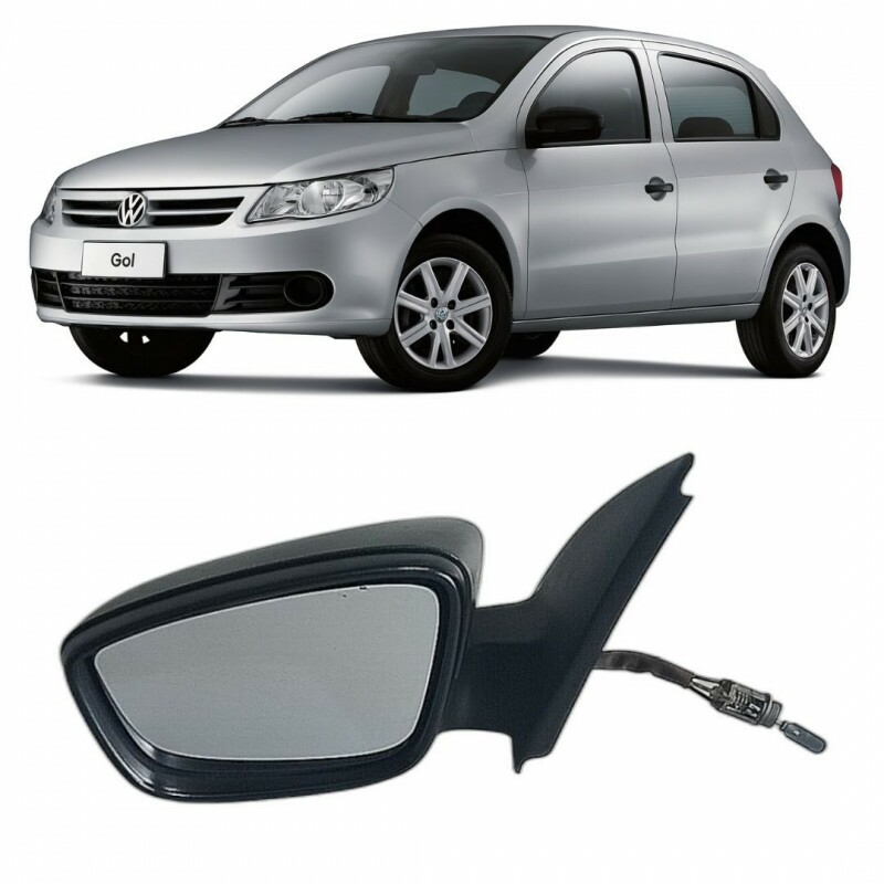 Retrovisor Gol G5 2009 a 2013 Esquerdo 5P Manual
