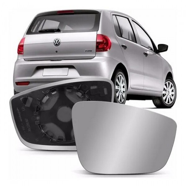 Lente Retrovisor Fox Gol Voyage Saveiro G6 G7 G8 2010 a 2022 Direito