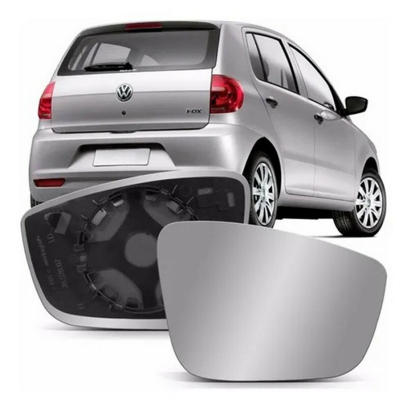 Lente Retrovisor Fox Gol Voyage Saveiro G6 G7 G8 2010 a 2022 Direito