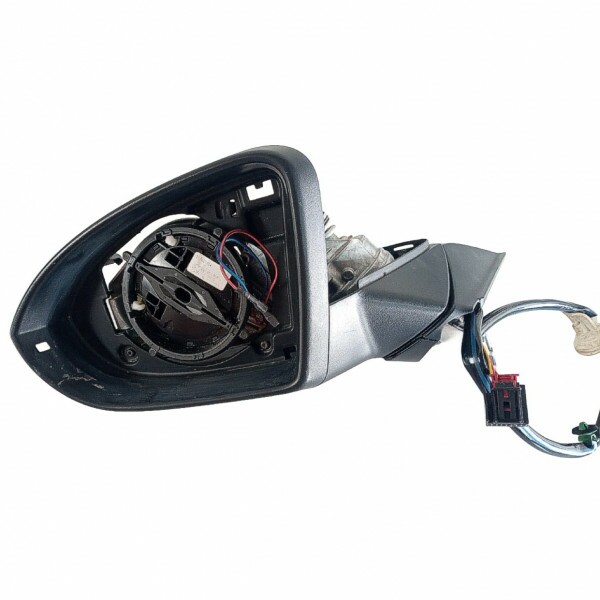 Retrovisor Parcial Golf 2014 a 2020 Esquerdo Elétrico Desembaçador Termico C/ Pisca Led