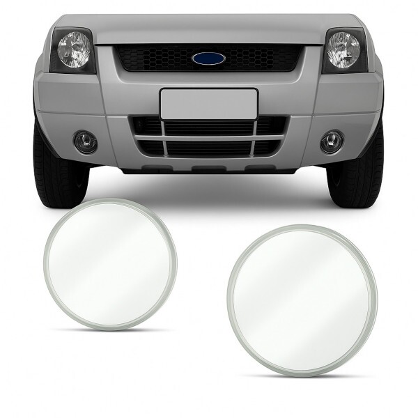 Lente do Farol de Milha EcoSport Ranger 2003 a 2009 Dianteiro Ambos Lados Luz de Neblina Lente do Farol de Milha EcoSport Ranger 2003 a 2009 Dianteiro Ambos Lados Luz de Neblina